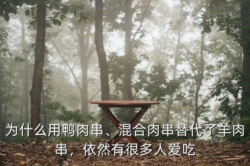 為什么用鴨肉串、混合肉串替代了羊肉串，依然有很多人愛(ài)吃