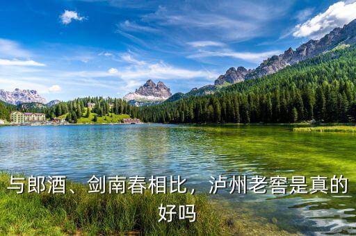 與郎酒、劍南春相比，瀘州老窖是真的好嗎