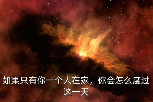 如果只有你一個(gè)人在家，你會(huì)怎么度過這一天