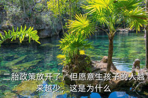 二胎政策放開了，但愿意生孩子的人越來越少，這是為什么