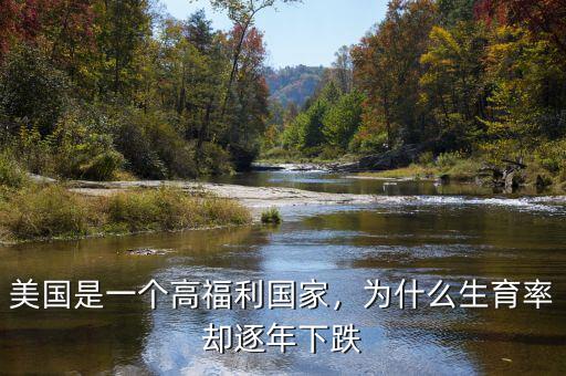 美國(guó)是一個(gè)高福利國(guó)家，為什么生育率卻逐年下跌