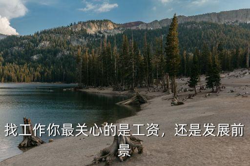找工作你最關(guān)心的是工資，還是發(fā)展前景