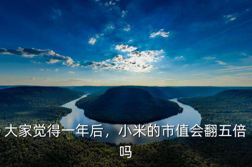 大家覺得一年后，小米的市值會翻五倍嗎