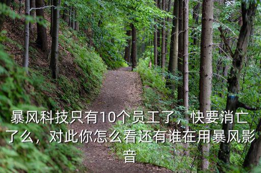 暴風(fēng)科技只有10個(gè)員工了，快要消亡了么，對(duì)此你怎么看還有誰(shuí)在用暴風(fēng)影音