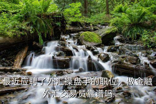 最近應(yīng)聘了外匯操盤手的職位，做金融外匯交易員靠譜嗎