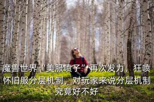 魔獸世界“美服噴子”再次發(fā)力，狂噴懷舊服分層機(jī)制，對(duì)玩家來(lái)說(shuō)分層機(jī)制究竟好不好