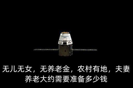 無兒無女，無養(yǎng)老金，農(nóng)村有地，夫妻養(yǎng)老大約需要準(zhǔn)備多少錢