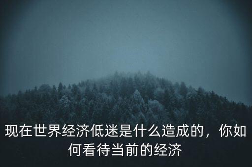 現(xiàn)在世界經(jīng)濟(jì)低迷是什么造成的，你如何看待當(dāng)前的經(jīng)濟(jì)
