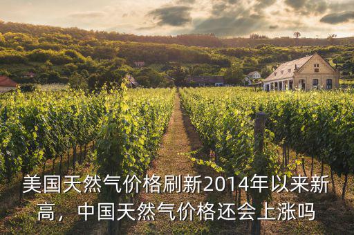 美國天然氣價格刷新2014年以來新高，中國天然氣價格還會上漲嗎