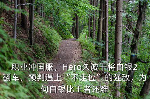職業(yè)沖國服，Hero久誠干將白銀2翻車，預(yù)判遇上“不走位”的強敵，為何白銀比王者還難