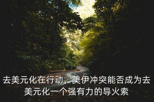 去美元化在行動，美伊沖突能否成為去美元化一個(gè)強(qiáng)有力的導(dǎo)火索