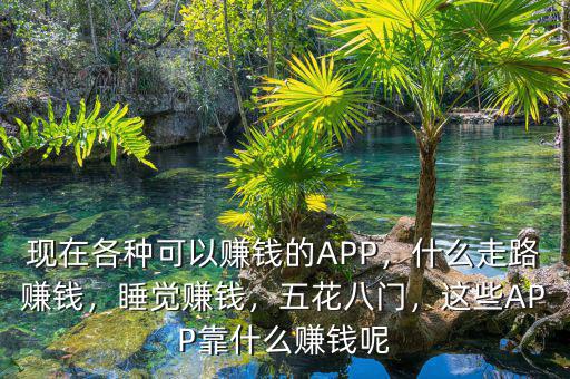 現(xiàn)在各種可以賺錢的APP，什么走路賺錢，睡覺賺錢，五花八門，這些APP靠什么賺錢呢