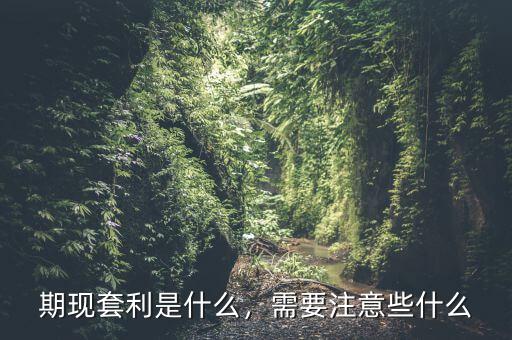 期現(xiàn)套利是什么，需要注意些什么
