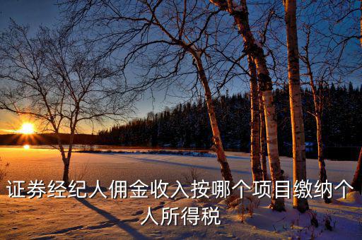 傭金交什么稅，傭金個(gè)人所得稅