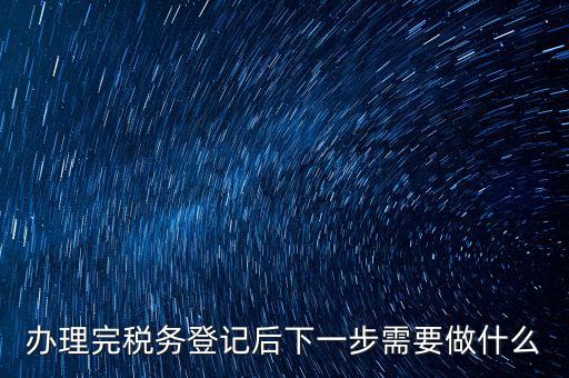 國(guó)稅辦完之后辦什么資料，新公司注冊(cè)成立后國(guó)稅報(bào)到需要哪些資料