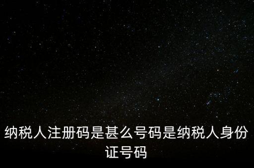 浙江網(wǎng)上稅務(wù)局的注冊(cè)碼是什么意思，納稅人注冊(cè)碼是什么