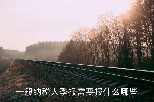 稅季報報的是什么，商業(yè)企業(yè)增值稅一般納稅人月報季報年報要報些什么