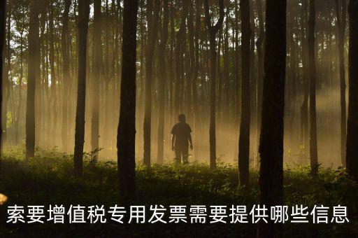 專用發(fā)票需要什么信息，現(xiàn)在開取增值稅專用發(fā)票需要什么資料
