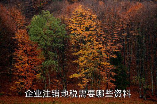 河南地稅注銷需要什么，清稅注銷需要什么材料