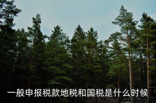 廣東省國(guó)稅和地稅什么時(shí)候申報(bào)，每月什么時(shí)間到地稅或國(guó)稅申報(bào)