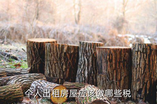 租金按什么征收個稅，個人租金收入如何扣稅