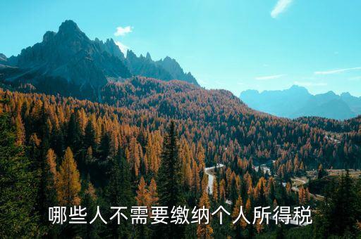 什么人不需要繳稅，有營(yíng)業(yè)執(zhí)照和稅務(wù)登記什么情況下不用繳稅