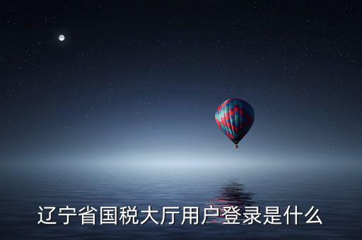 遼寧省網(wǎng)上稅務局登錄需要什么地方，遼寧國稅局網(wǎng)上辦稅服務廳