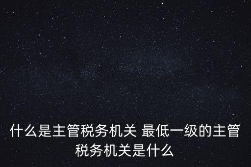 主管稅務(wù)機(jī)關(guān)填什么，個(gè)人所得稅申報(bào)的軟件上的主管征收機(jī)關(guān)填什么是填當(dāng)?shù)氐牡囟惥謫?/></a></span><span id=