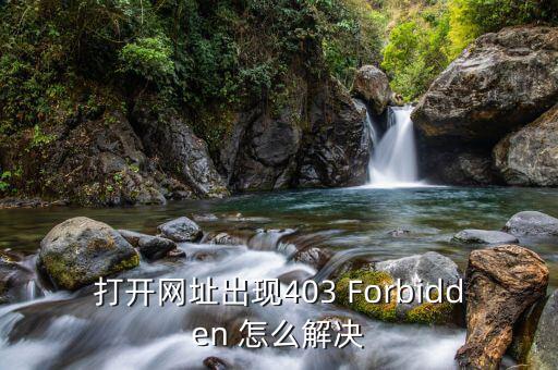 進(jìn)地稅網(wǎng)出現(xiàn)403是什么意思，打開網(wǎng)頁(yè)顯示403如何解決