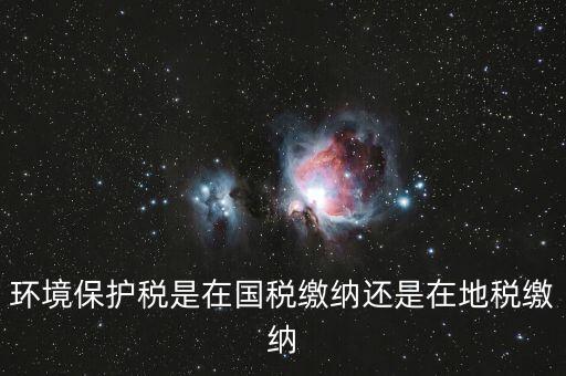 什么是環(huán)境保護(hù)稅納稅人，環(huán)境稅是什么意思