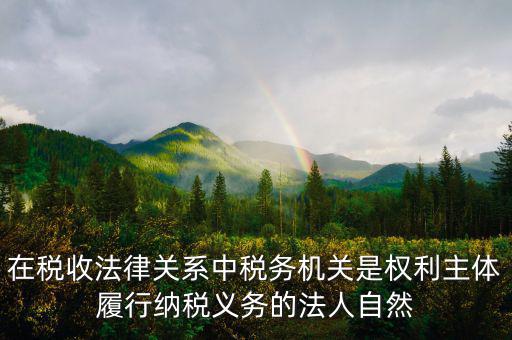 稅務(wù)機(jī)關(guān)的權(quán)利有什么區(qū)別，什么是納稅人納稅人的權(quán)利和義務(wù)是什么