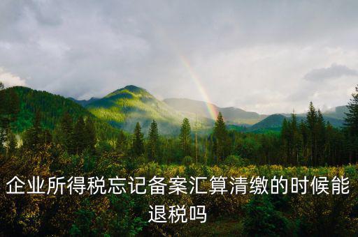 匯算清繳什么時(shí)間退稅，所得稅匯算清繳多交的稅什么時(shí)候要退稅