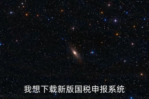 有什么報(bào)稅系統(tǒng)下載，我想下載新版國稅申報(bào)系統(tǒng)