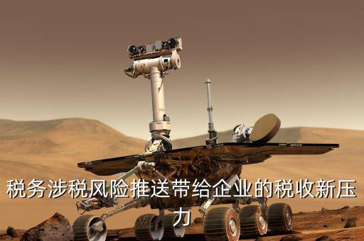 什么是稅務(wù)風(fēng)險(xiǎn)推送，什么就稅物風(fēng)險(xiǎn)