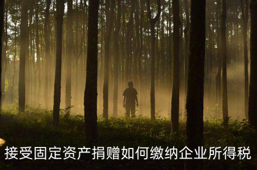 接受固定資產(chǎn)捐贈(zèng)要交什么稅，贈(zèng)送固定資產(chǎn)要繳納營業(yè)稅嗎