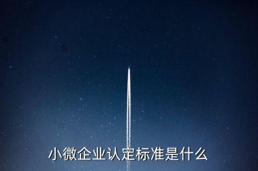 小微企業(yè)包括什么條件，小微企業(yè)的標(biāo)準(zhǔn)是什么