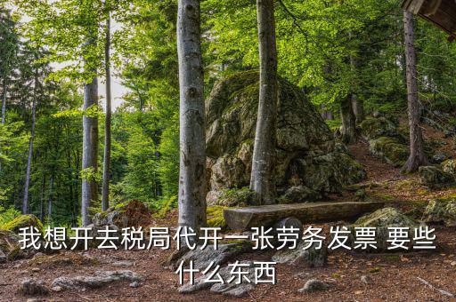 開勞務票需要什么條件，我想開去稅局代開一張勞務發(fā)票 要些什么東西