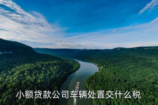 車貸行業(yè)需要交什么稅，小額貸款公司車輛處置交什么稅