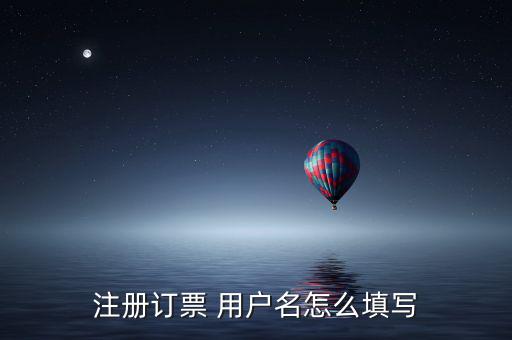 預約發(fā)票用戶名填什么，網(wǎng)上訂票用戶名怎么填