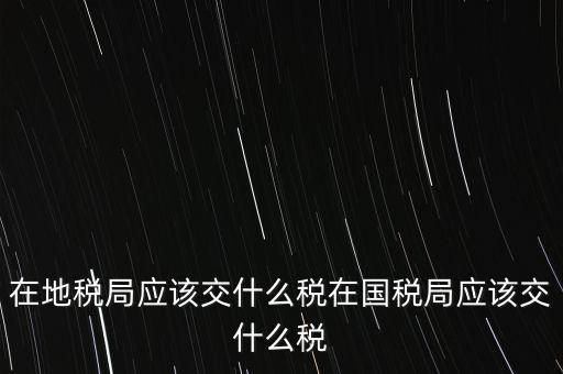 山東地稅交什么稅，現(xiàn)在山東省地稅系統(tǒng)征說稅種有哪些