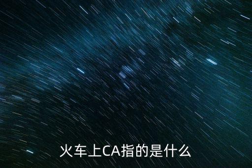 ca序列號(hào)是什么，ca是什么