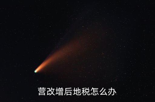 營改增后 地稅負(fù)責(zé)什么意思，我想知道地稅營改增后地稅收什么什么稅