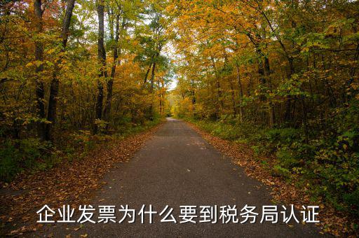 為什么稅務(wù)事項(xiàng)認(rèn)定書，企業(yè)發(fā)票為什么要到稅務(wù)局認(rèn)證