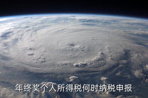 年終獎什么時候申報，天津地區(qū)當月發(fā)放年終獎什么時候申報