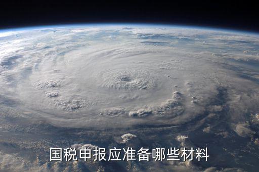 國稅報(bào)稅帶什么，國稅申報(bào)應(yīng)準(zhǔn)備哪些材料