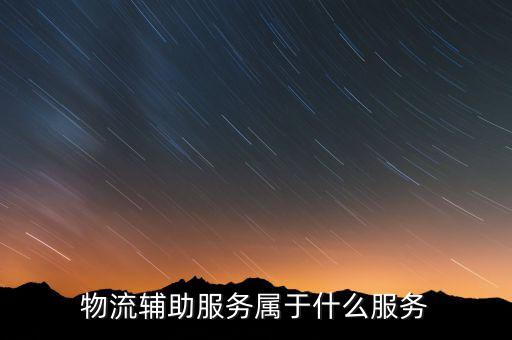 物流輔助服務(wù)費是什么意思，服務(wù)費是什么