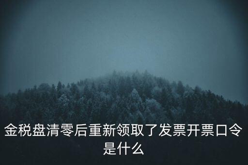 金稅盤口令是什么，金稅盤密碼口令忘記已試個6次還能試嗎