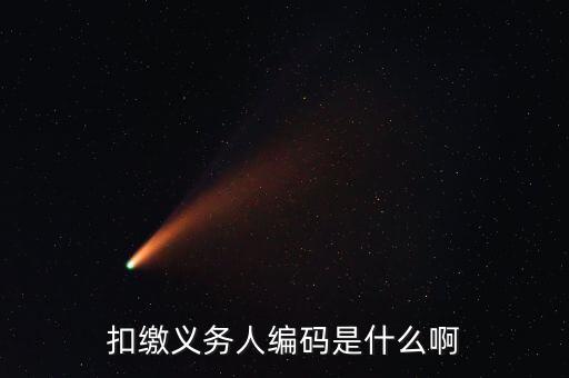 江西扣繳義務(wù)人編碼是什么，扣繳義務(wù)人編碼是什么號(hào)它和納稅人識(shí)別號(hào)是一個(gè)號(hào)嗎