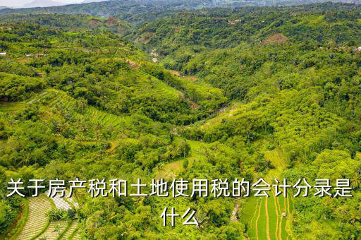 房產(chǎn)稅和土地使用稅計入什么科目，房產(chǎn)稅和土地稅應(yīng)該用哪個科目核算