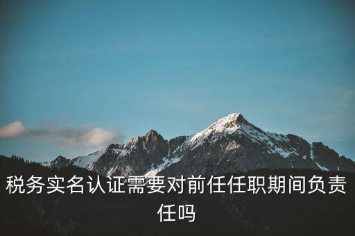 實(shí)名辦稅有什么意見，稅務(wù)要實(shí)名認(rèn)證是什么意思